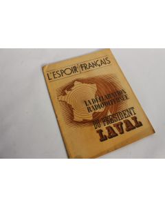Revue L'espoir français Président Laval juin 1943