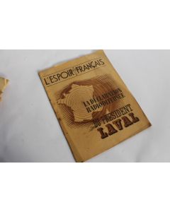 Revue L'espoir français Président Laval juin 1943