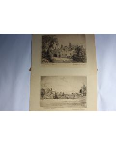 Gravures Wallace R. HESTER Bradfield College Royaume-Uni