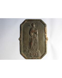 Ancien bas relief Vierge Marie