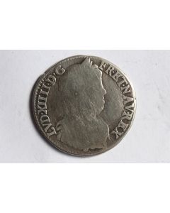 Monnaie argent Louis XIV quart d'écu 1651