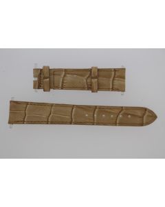 PATEK PHILIPPE Bracelet montre cuir caramel 16 mm