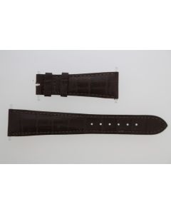PATEK PHILIPPE Bracelet montre cuir brun 21 mm