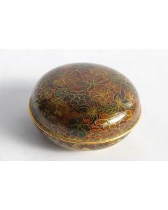 Boite émaux cloisonnés 