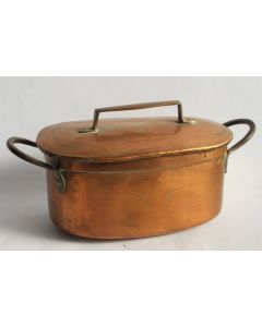 Ancienne daubière en cuivre 