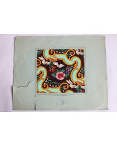 Carton tapisserie de Berlin SAJOU XIXe siècle