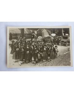 Carte photo Suisse Fête des Narcisses Vaud Grandson