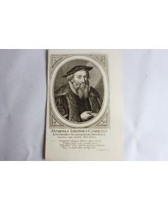 Gravure Dominus Salomon Hirzelius XVIIe Conrad Meyer Tigurine Zürich