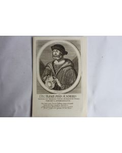 Gravure Rodolphus Aescherus XVIIe siècle Johannes Meyer