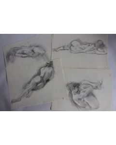Dessins originaux femme nue REY