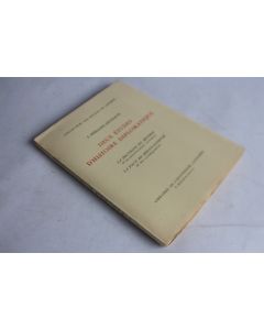 S. Stelling-Michaud dédicace Deux études d'histoire diplomatique 1943