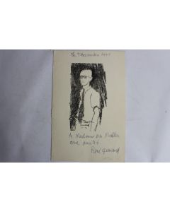 René GUINAND Lithographie signée 1951
