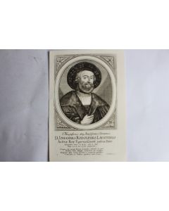 Gravure D. Joh Rodolphus Lavaterus Meyer 1657