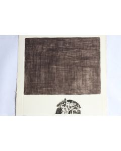 Gravure lithographiée Doroteo ARNÁIZ Homogénéisation