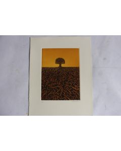 Gravure lithographiée Doroteo ARNÁIZ