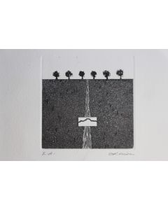 Gravure lithographiée Doroteo ARNÁIZ Épreuve d'artiste