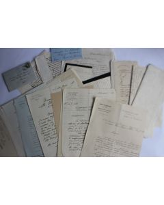 Documents Lettres Correspondances succession BOREL Scout Suisse