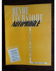 Revue Technique Automobile N°107 1955 Auto Dyna Panhard 4CV Renault