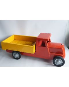 Jouet vintage Grand Camion Benne basculante bois