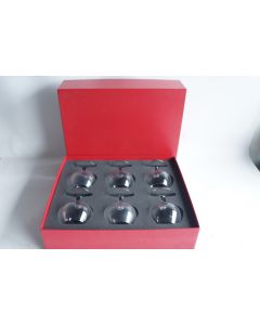 BACCARAT 6 Verres à cognac en cristal