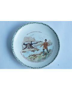 Assiette terre de fer Choisy le Roi 11 A l'exposition de Chicago