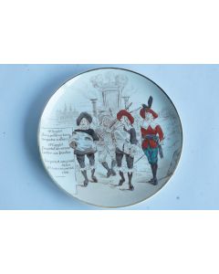 Assiette Creil & Montereau Malbrough s'en va-t-en guerre 10