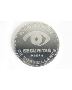 Médaille Société Suisse de surveillance Securitas 1907