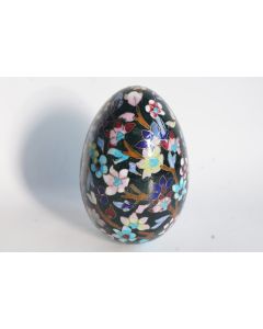 Œuf émaux cloisonnés Chine