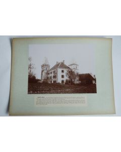 Photographie originale Château de Saint-Sixt Haute-Savoie