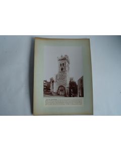 Photographie originale Tour de Saint-Jeoire Haute-Savoie