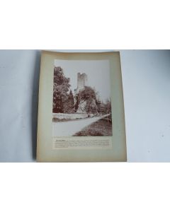 Photographie originale Château de Bellecombe Savoie