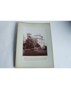 Photographie originale Château L'échelle Roche-sur-Foron Haute-Savoie