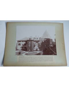 Photographie originale Château de Beauregard Chens-Cusy Haute-Savoie