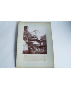 Photographie originale Abbaye de Talloires Haute-Savoie