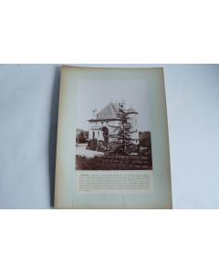 Photographie originale Château de Thuyset Thonon-les-Bains Haute-Savoie