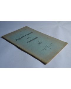 Regard Français vers l'Amérique Paul Yvon 1930 Signé