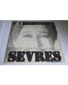 Vinyle 33T Chanson  Christine Sèvres ‎– Vivre En Flêche