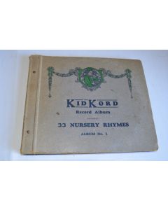 Coffret 5x78T chanson KIDKORD 33 nursery rhymes Album n°1