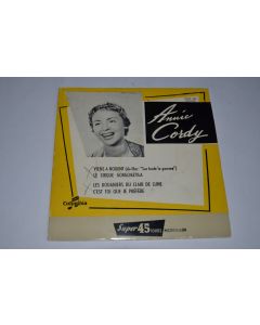Vinyle 45T Chanson  Annie Cordy ‎– Viens à Nogent 