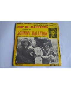 45 Tours Johnny Hallyday ‎– L'Or De Mackenna