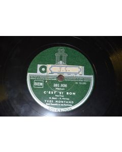 Vinyle 33T 1/3 Chanson MONTAND Yves C'EST SI BON - VEL' D' HIV'