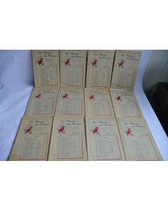 Le monde des oiseaux revue mensuel 16 ème année complète 1960/61