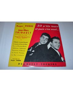 Vinyle 33T 1/3 Comedie  R. Pierre Et J.-M. Thibault‎–33 P'tits Tours...