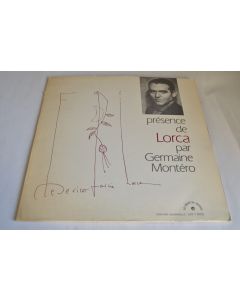 Vinyle 33T Chanson Poeme  Germaine Montero ‎– Présence De Lorca 