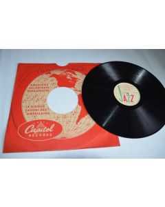 Vinyle 33T 1/3 Jazz Mezzrow-Bechet Quintet‎– Gone Away Blues /Jelly Roll 