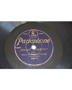  Vinyl 10 78T Wyk. S. betcherowa Polskie zareczyny