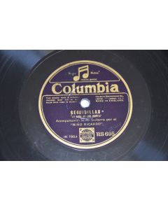  Vinyl 10 78T  La Niña De Los Peines ‎– Seguidillas / Peteneras 