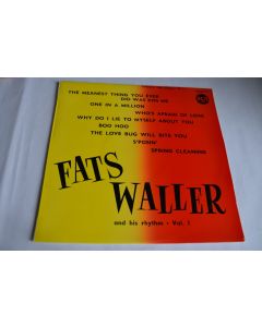 Vinyle 33T 1/3 Jazz  Fats Waller And His Rhythm - Vol. 1 