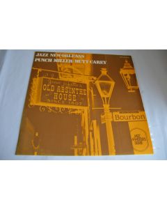 Vinyle 33T Jazz  Punch Miller / Mutt Carey ‎– Jazz New Orleans