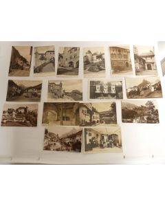 Ensemble de 15 CPA Suisse Fribourg Gruyères